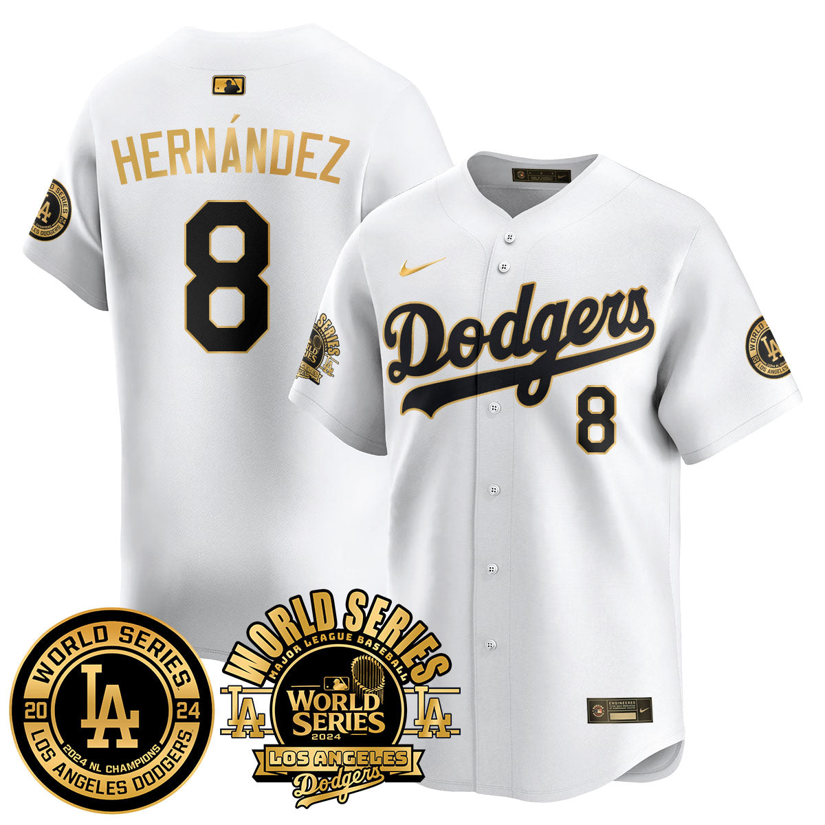 LAD World Series 2024 Jersey - All Stitched
