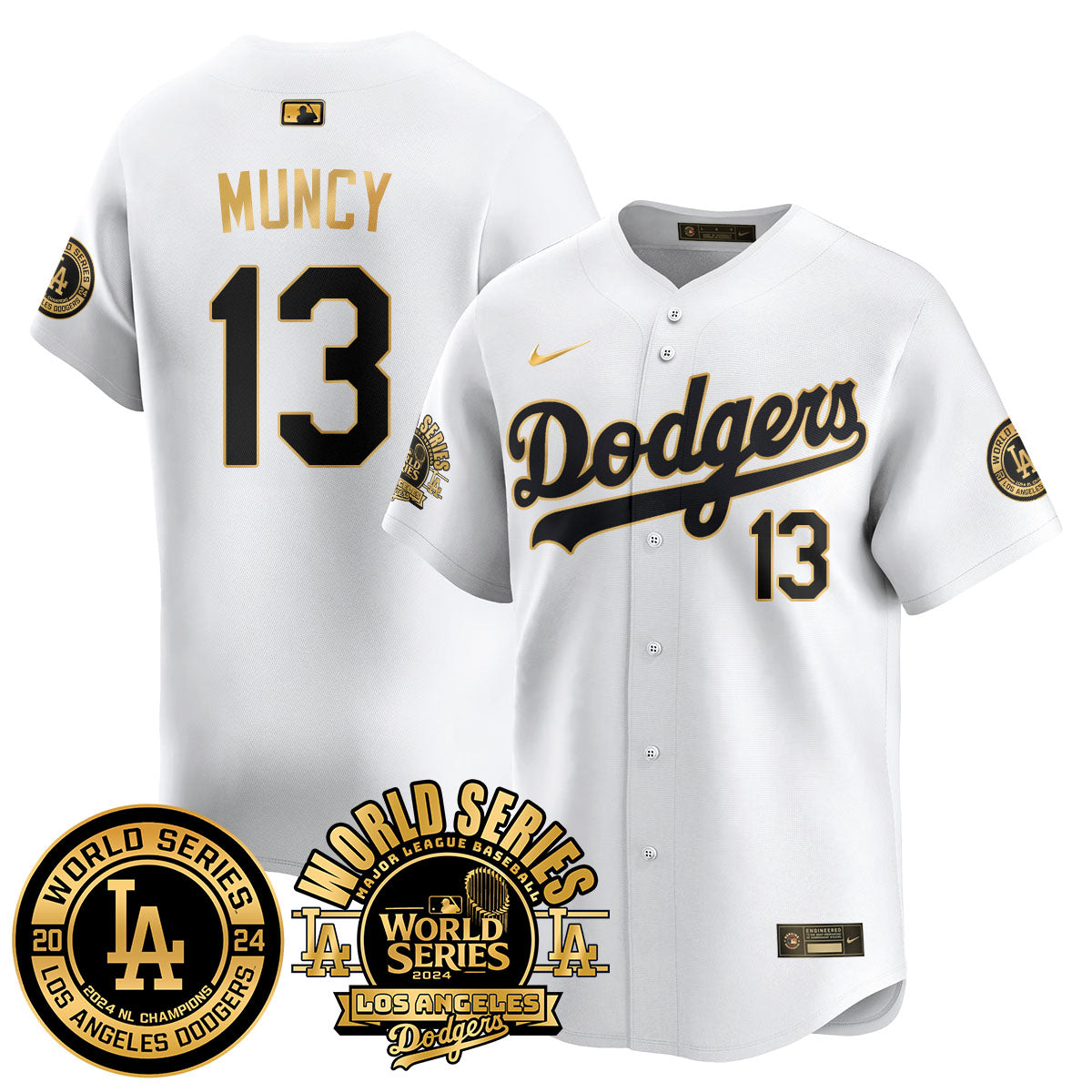 LAD World Series 2024 Jersey - All Stitched