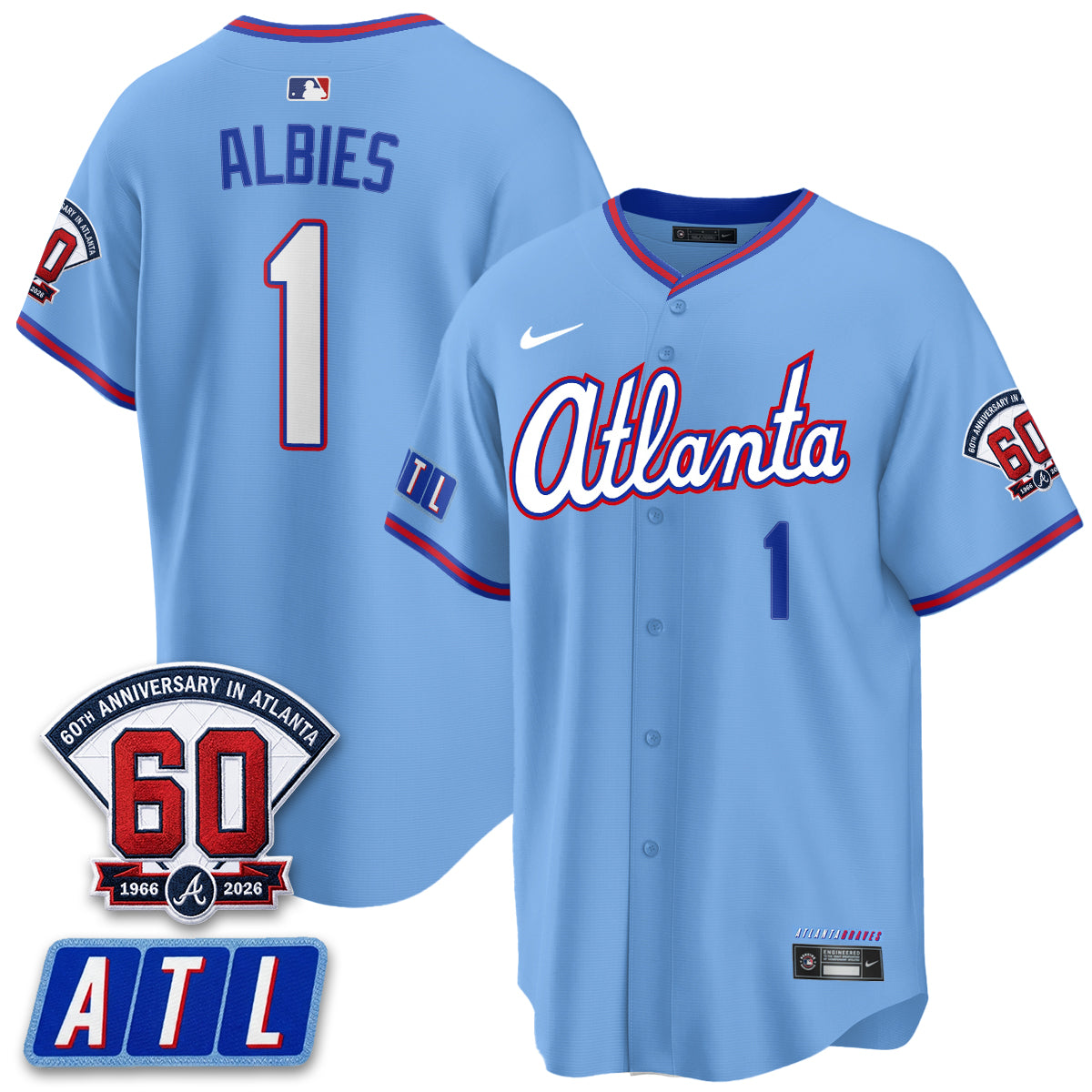 ATL 2026 60th Anniversary Vapor Limited Jersey - All Stitched