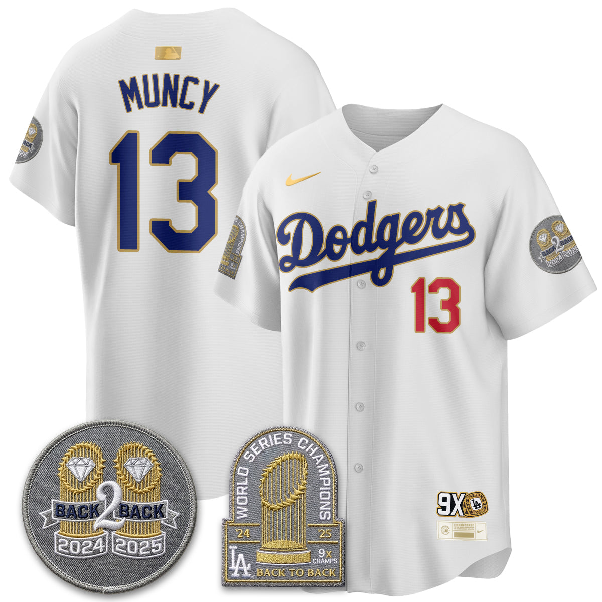 LAD Vapor Limited Men Jersey - Back to Back Champion - All Stitched