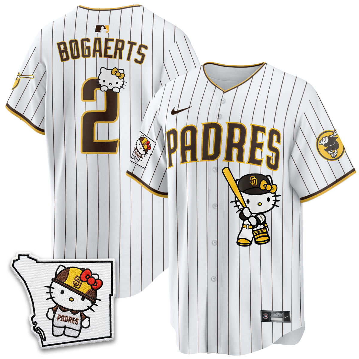 San Diego Padres x Meow KT Vapor Limited Jersey - All Stitched V2