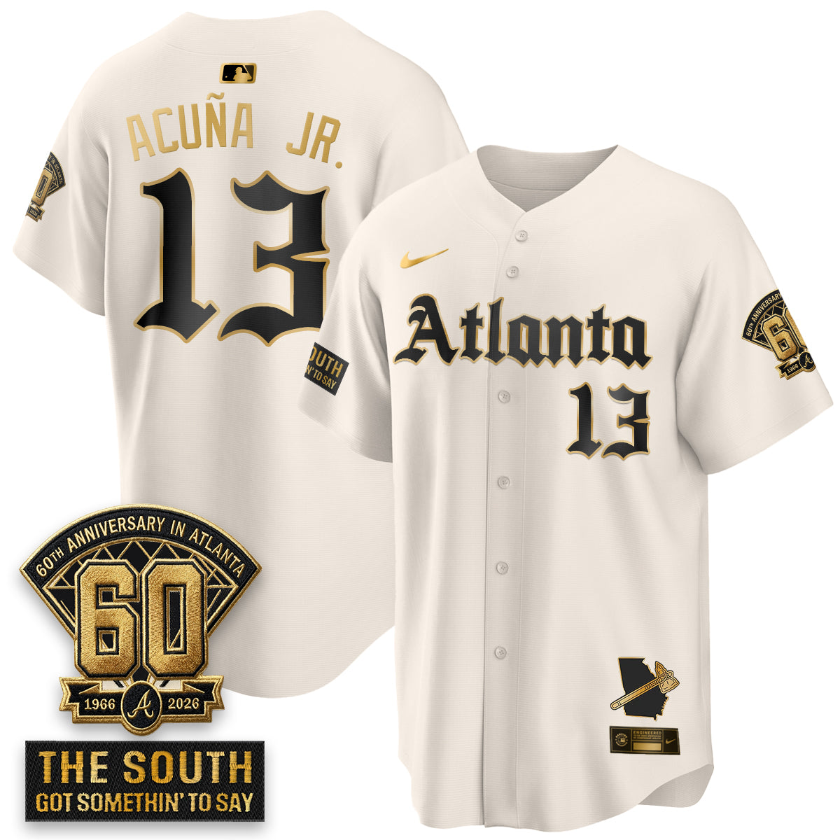 Atlanta Braves 2026 Gothic Edition Vapor Limited Jersey - All Stitched V2