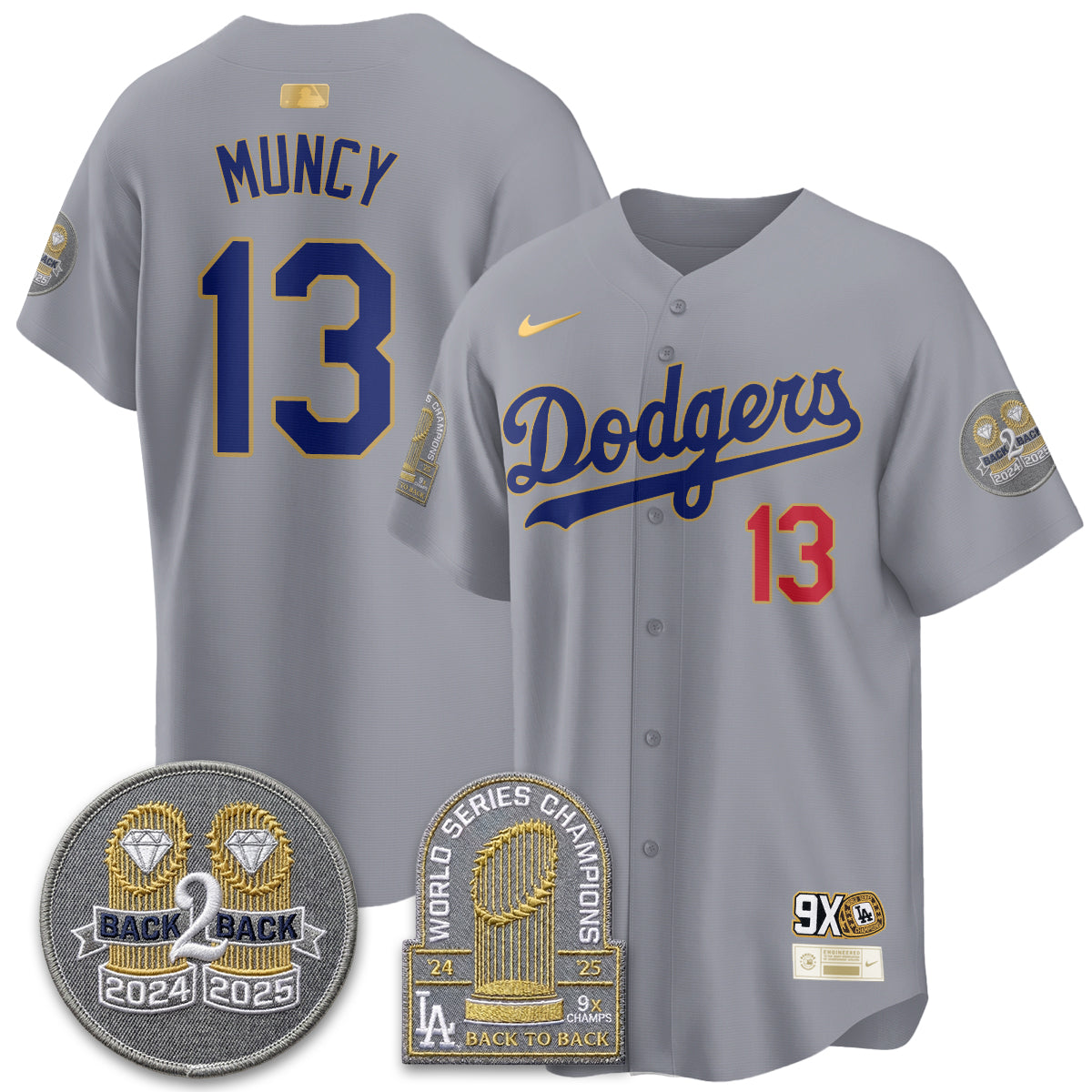LAD Vapor Limited Men Jersey - Back to Back Champion - All Stitched