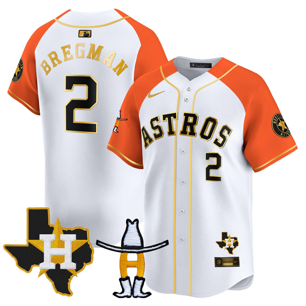 HAS Houston Rodeo Patch Vapor Premier Limited Jersey V2 - All Stitched