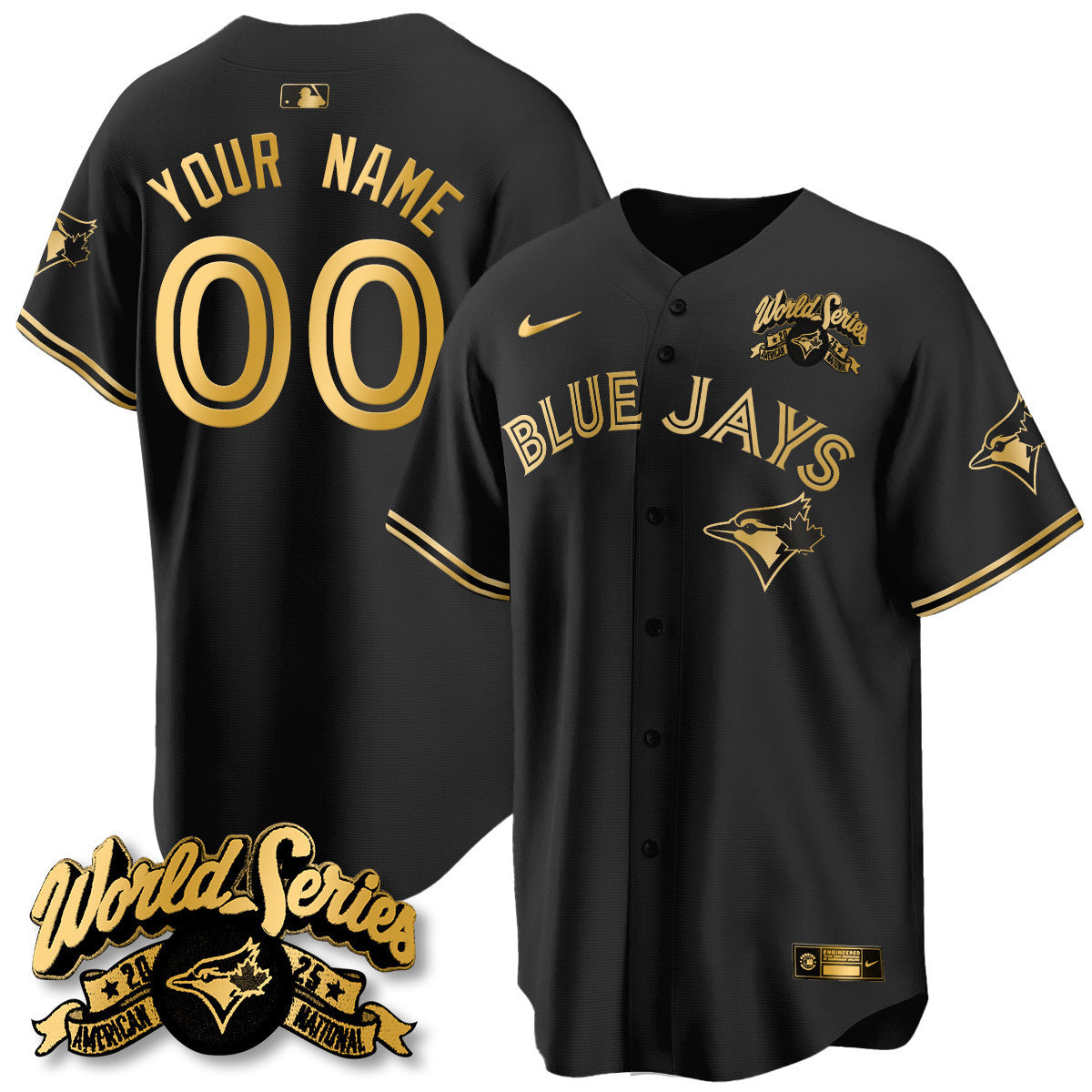 TOR 2025 American League Champions Jersey - All Stitched