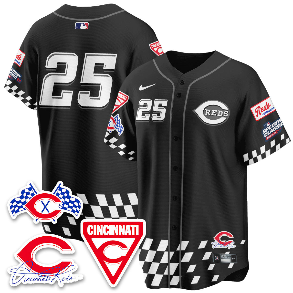 CIN 2025 Speedway Limited Jersey V2 - All Stitched